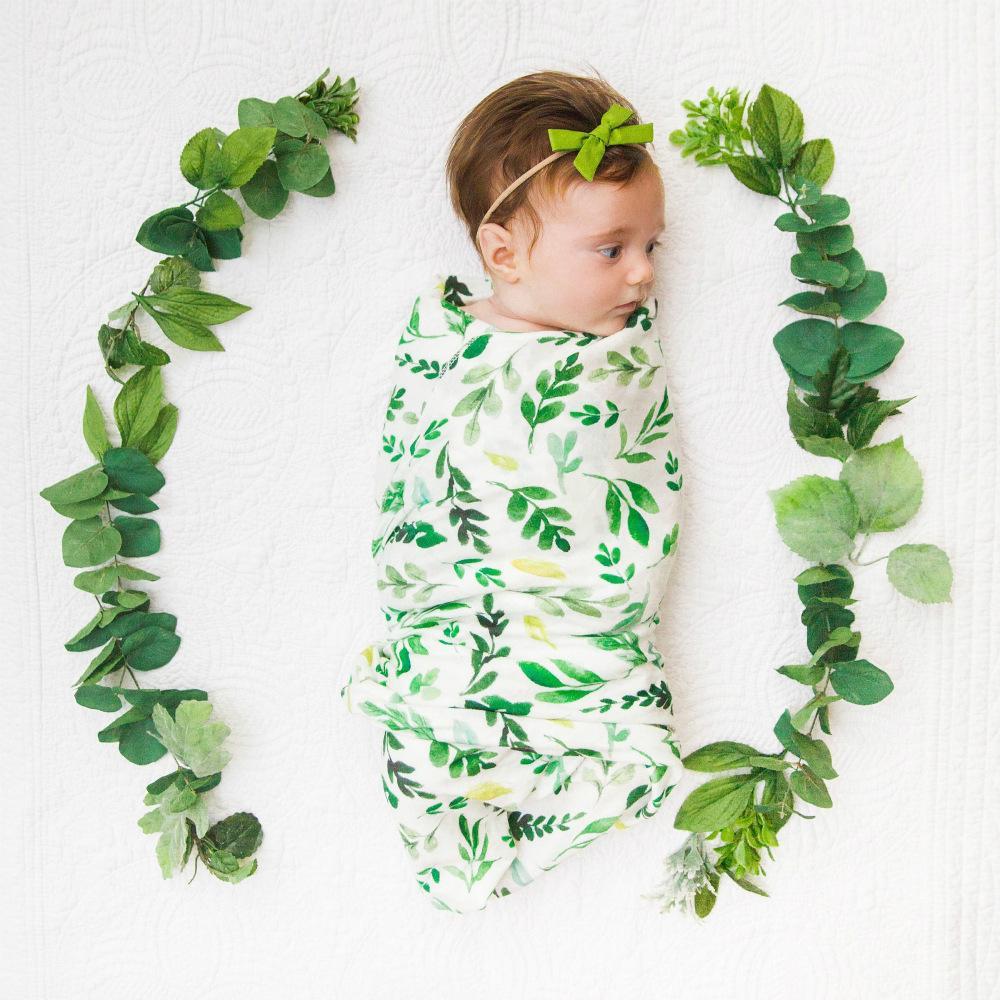 Newborn Baby Wrap Towel Headband Suit
