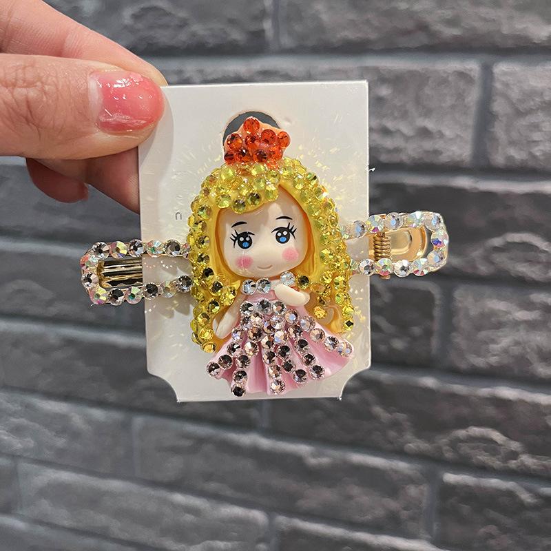 Children's Cute Cartoon Hair Circle Bangle Hair Rope