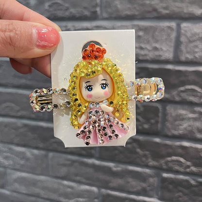 Children's Cute Cartoon Hair Circle Bangle Hair Rope