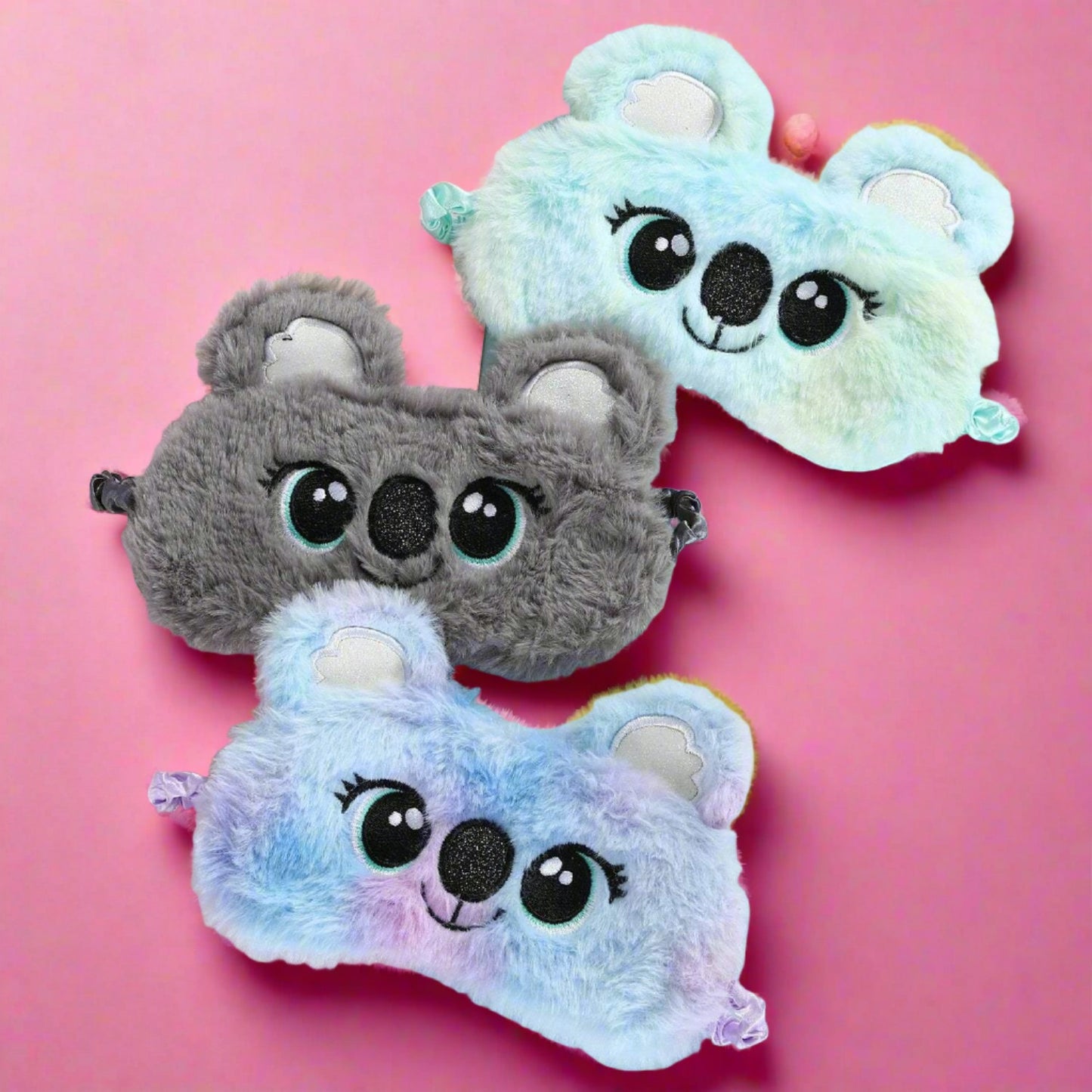 Children's Koala Cartoon Eye Patch Plush Sleep Eyeshade