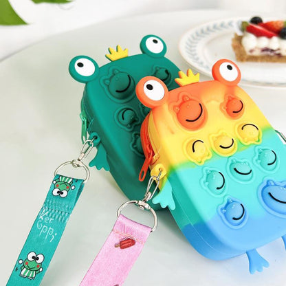 Kid's Coin Purse Press Fingertip Toy