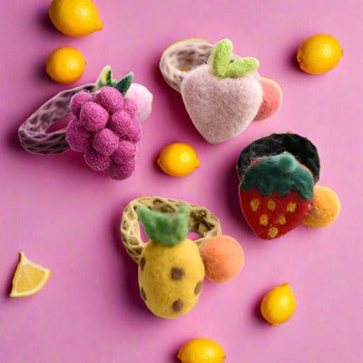 Cartoon Children's Fun CUTE Wool Hair Loop Hair Tie Rope
