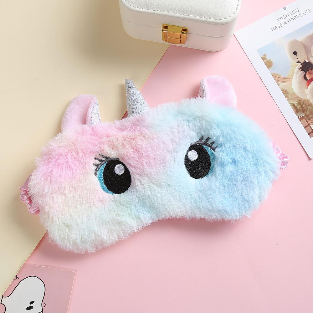 Unicorn Big Eye Plush Eye Patch Children's Shading Eyeshade