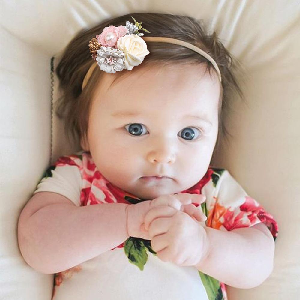 Baby Headband Three-dimensional Flower Hair Band