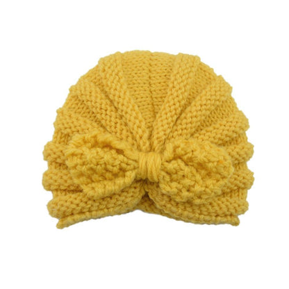 Children's Bow Wool Hat