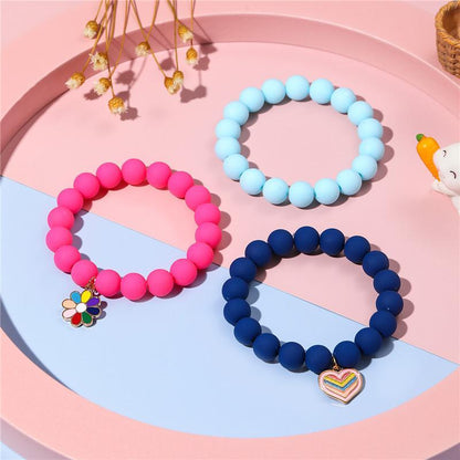 Children's Candy-colored Beaded Bracelet