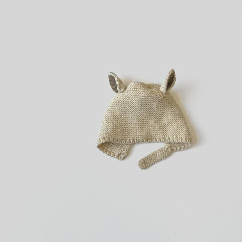 Baby Hat Bunny Ear Knit Wool Hat