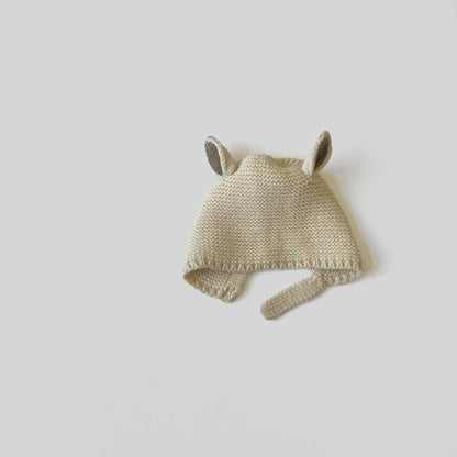 Baby Hat Bunny Ear Knit Wool Hat