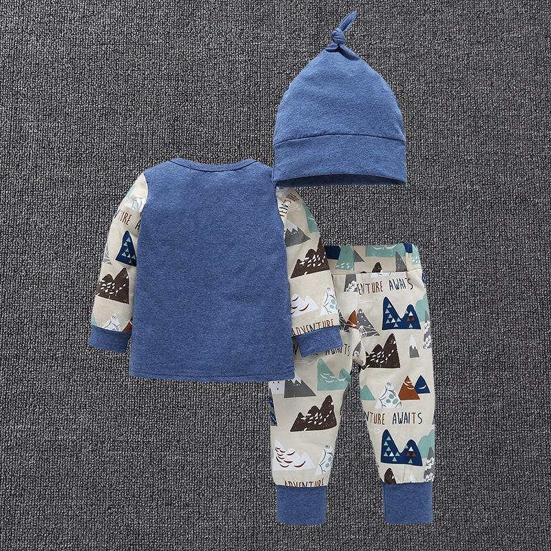 Fall/winter Baby Long Sleeve Triangle Jumpsuit