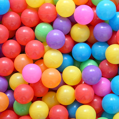 Soft Plastic Mini Ball Pit Balls Crush Proof For Baby Toddler Ball Pit