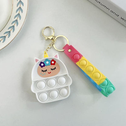 Mini Bag Pendant Keychain Decompression Toy