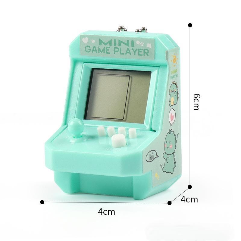 Retro Handheld Arcade Game Machine Keychain