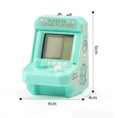 Retro Handheld Arcade Game Machine Keychain