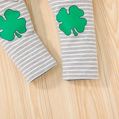 Children's Alphabet T-shirt Pants Two-Piece Set