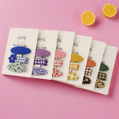 Children's Fabric Floret Hair Accessories Hairpin