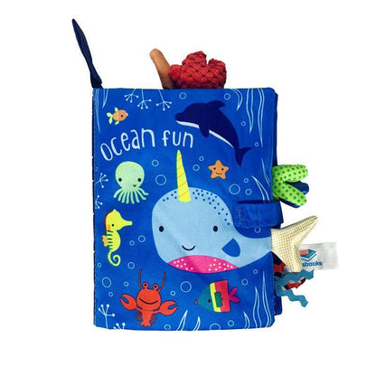 Baby Cloth Book, Stereoscopic Tail Can't Tear Books Toys