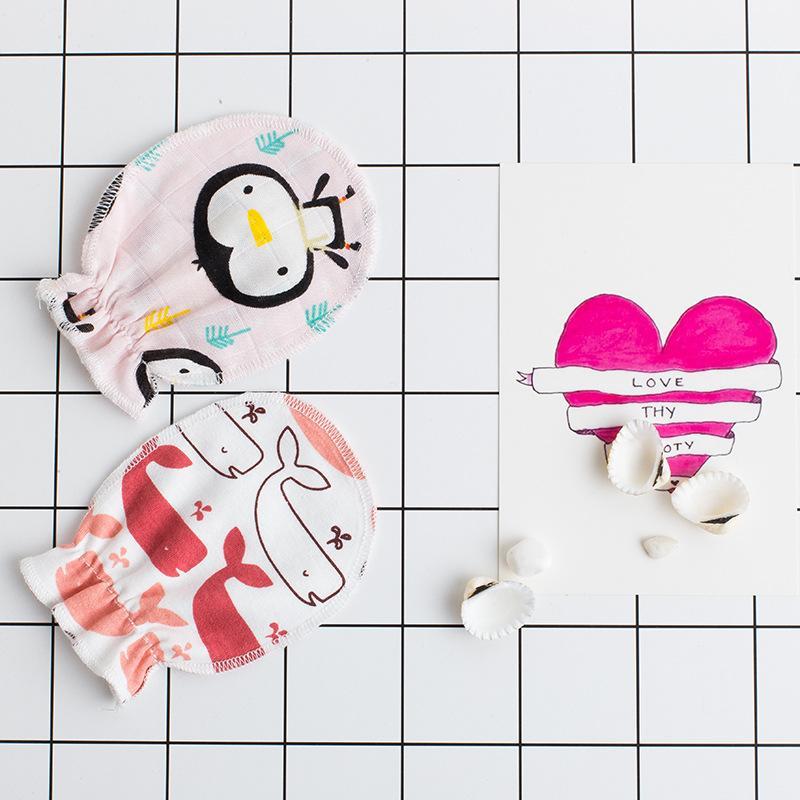Baby Cotton Gloves Baby Hand Guard Anti-scratch Gloves