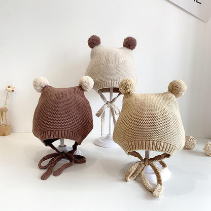 Baby Hat Knitted Pullover Hat Wool Hat