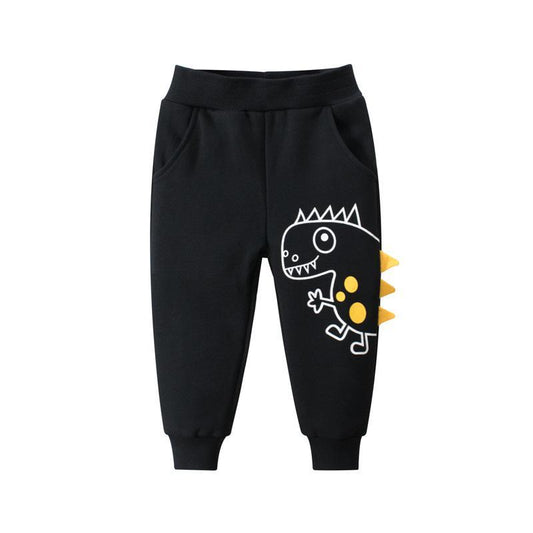 Children's Cartoon Print Sweatpants