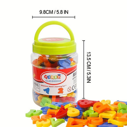 Magnetic Letters Numbers Alphabet ABC Colorful 123 Refrigerator