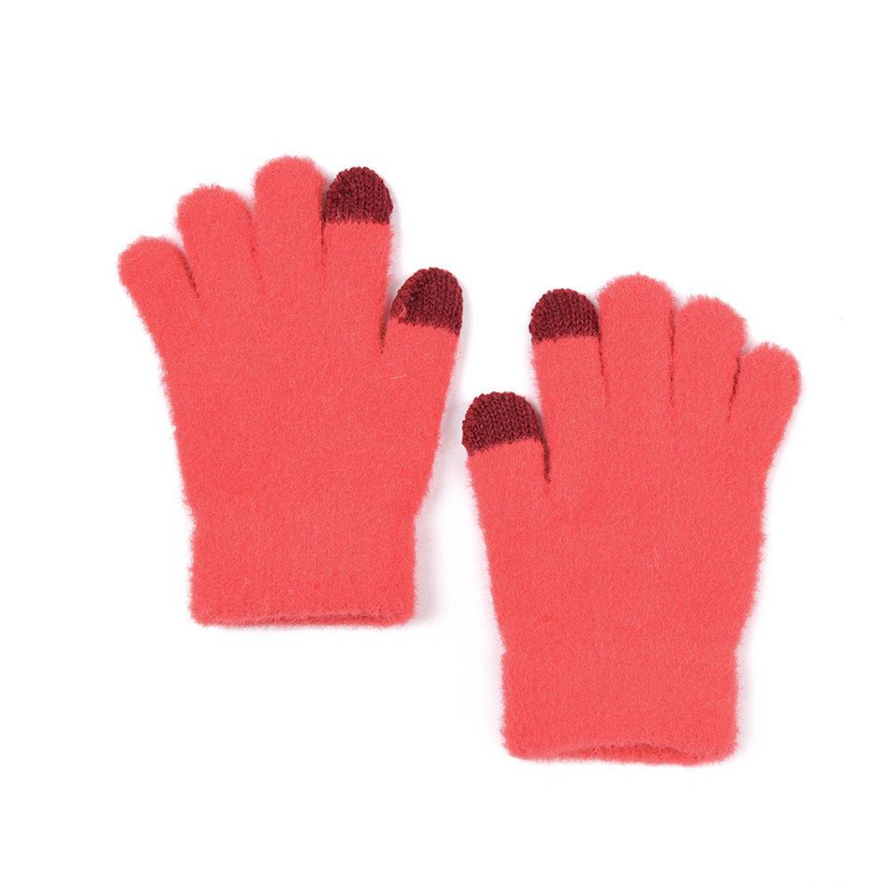 Warm Children's Knitted Gloves Touch Screen Plush Gloves