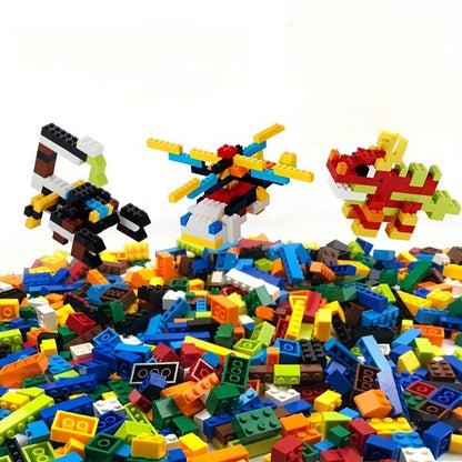 500pcs Bagged Children's Educational Assembly Blocks