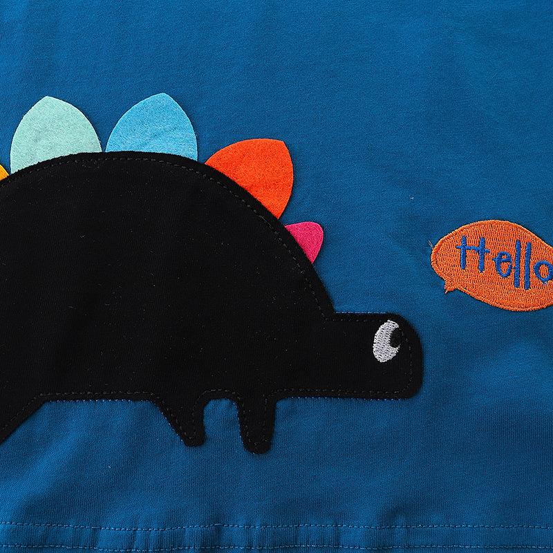 Children's short sleeved T-shirt set cotton two-piece set