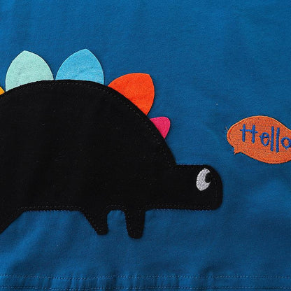 Children's short sleeved T-shirt set cotton two-piece set