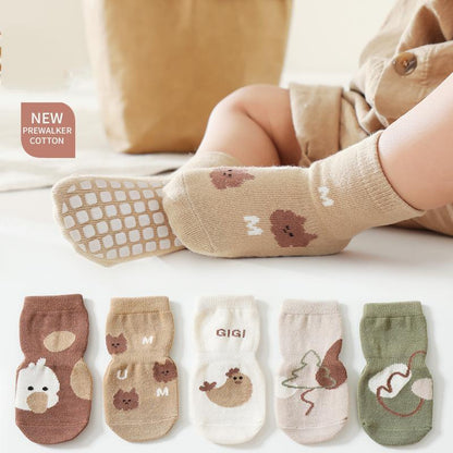 Baby Dispensing Non-slip Socks Cotton Socks