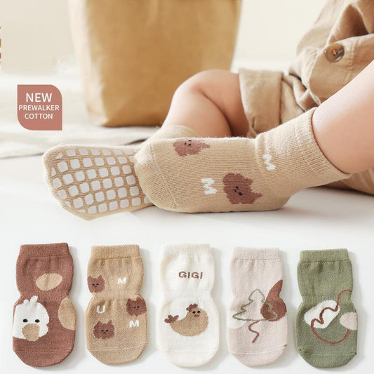 Baby Dispensing Non-slip Socks Cotton Socks