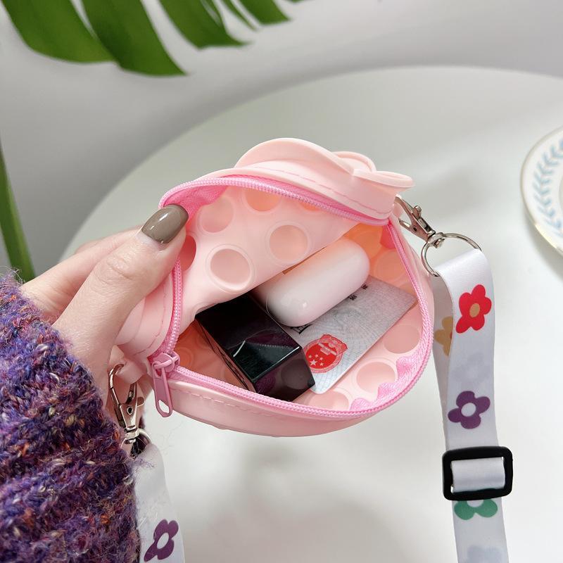 Colorful Decompression Toy Coin Purse