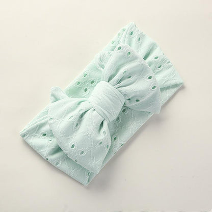 Children's Hand Embroidered Bow Hair Tape
