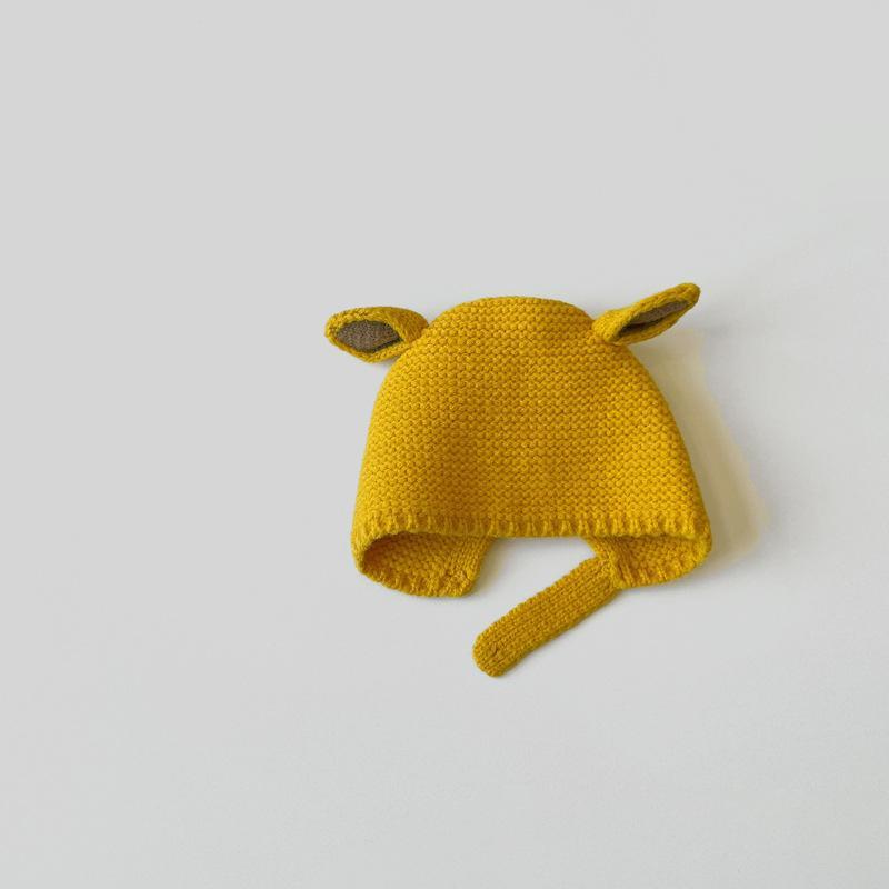 Baby Hat Bunny Ear Knit Wool Hat
