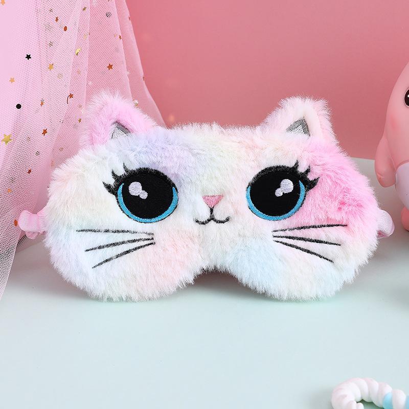 Cartoon Big Eye Plush Eye Patch Children's Eyeshade