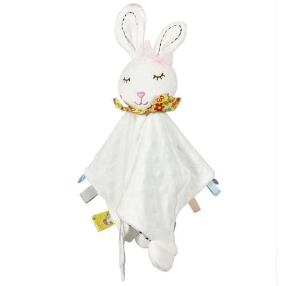 Baby animal card bed hanging towel toy