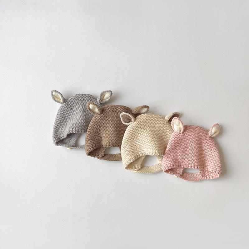 Baby Hat Bunny Ear Knit Wool Hat