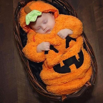 Baby Halloween Long Sleeve Hooded Sleeping Bag Thickened