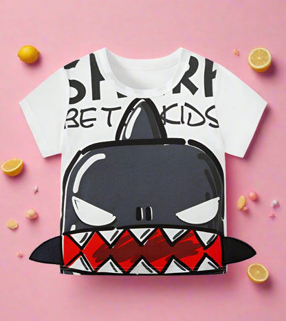 Children's short sleeved T-shirt cartoon top