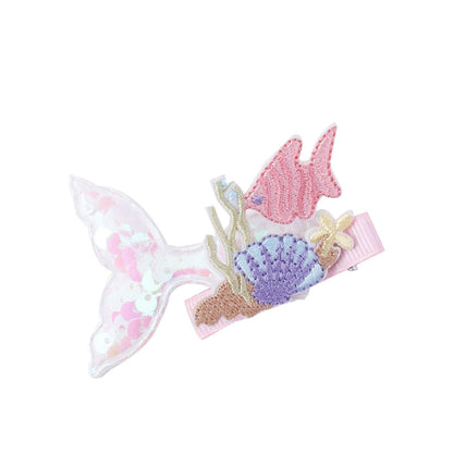 Pink Simulation Headflower Hair Accessories