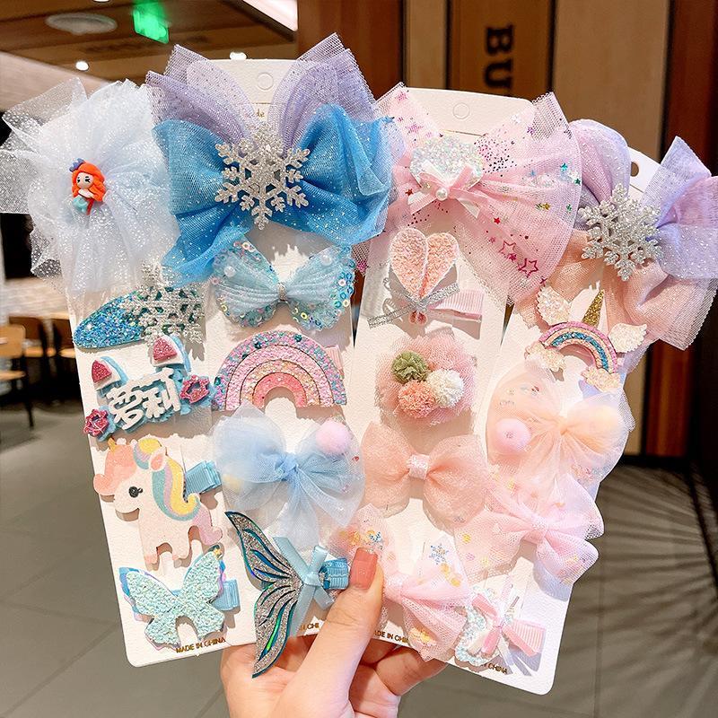Rainbow Gradient Bow Hairpin