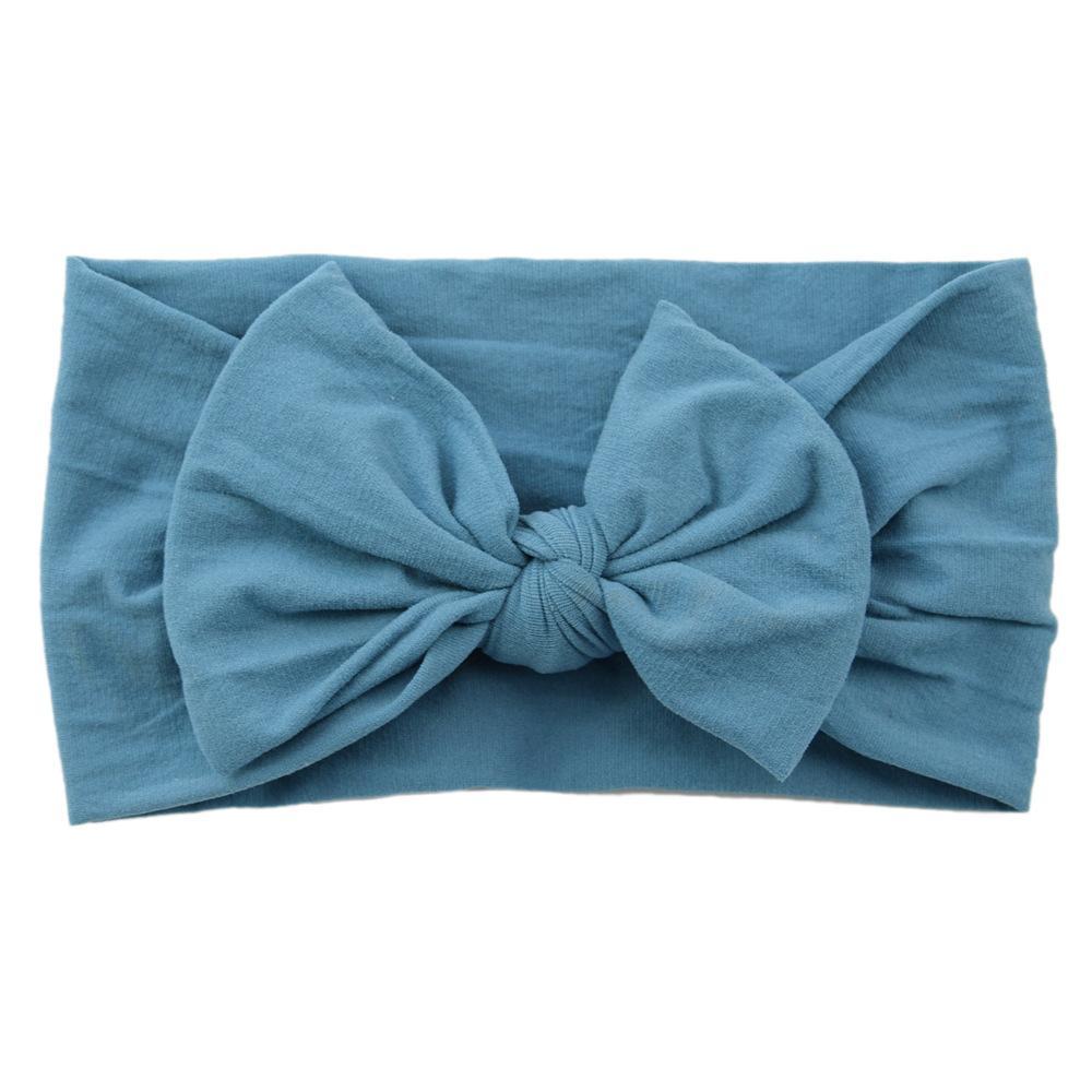 Children's Hair Accessories Nylon Bow Hair Band