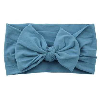 Children's Hair Accessories Nylon Bow Hair Band