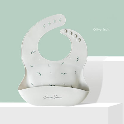 Baby Bib Waterproof Silicone Bib