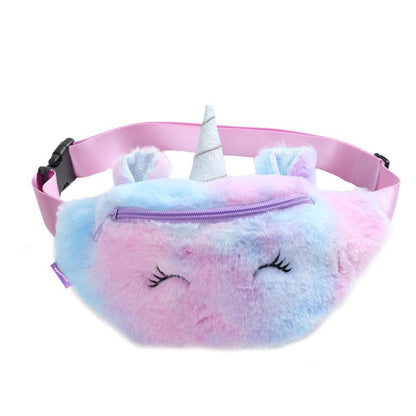 Children's Unicorn  Plush Purse Student Cute Chest Bag