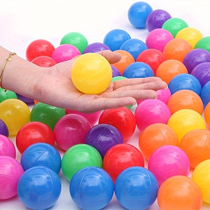 Soft Plastic Mini Ball Pit Balls Crush Proof For Baby Toddler Ball Pit