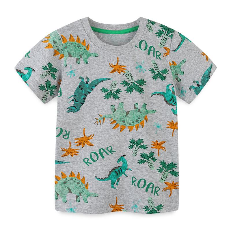Children's T-shirt cartoon printed baby bottom shirt
