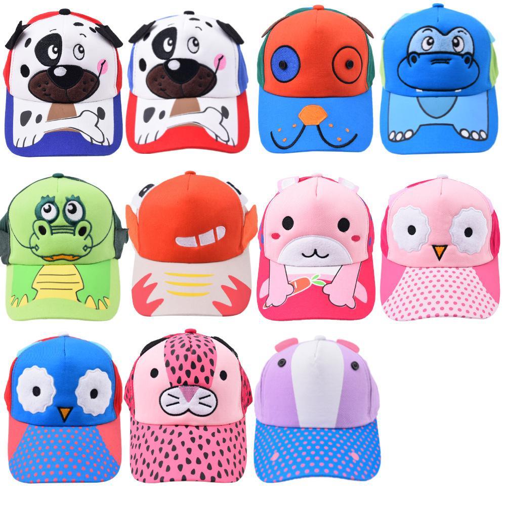 Children's Outdoor Sports Sunshade Cartoon Baseball Cap