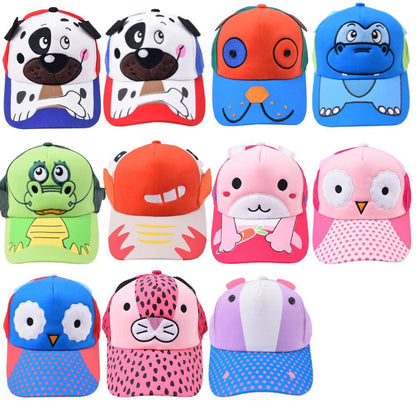 Children's Outdoor Sports Sunshade Cartoon Baseball Cap
