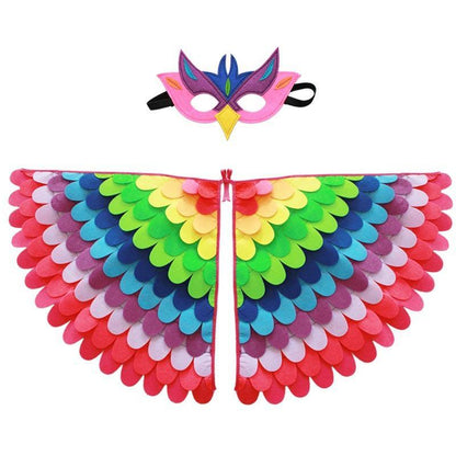 Felt Wings Evil Children Dress Up Wings for Halloween