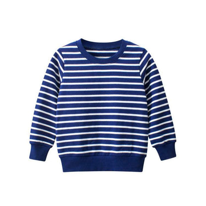Children's Sweatshirt Striped Baby Long Sleeve